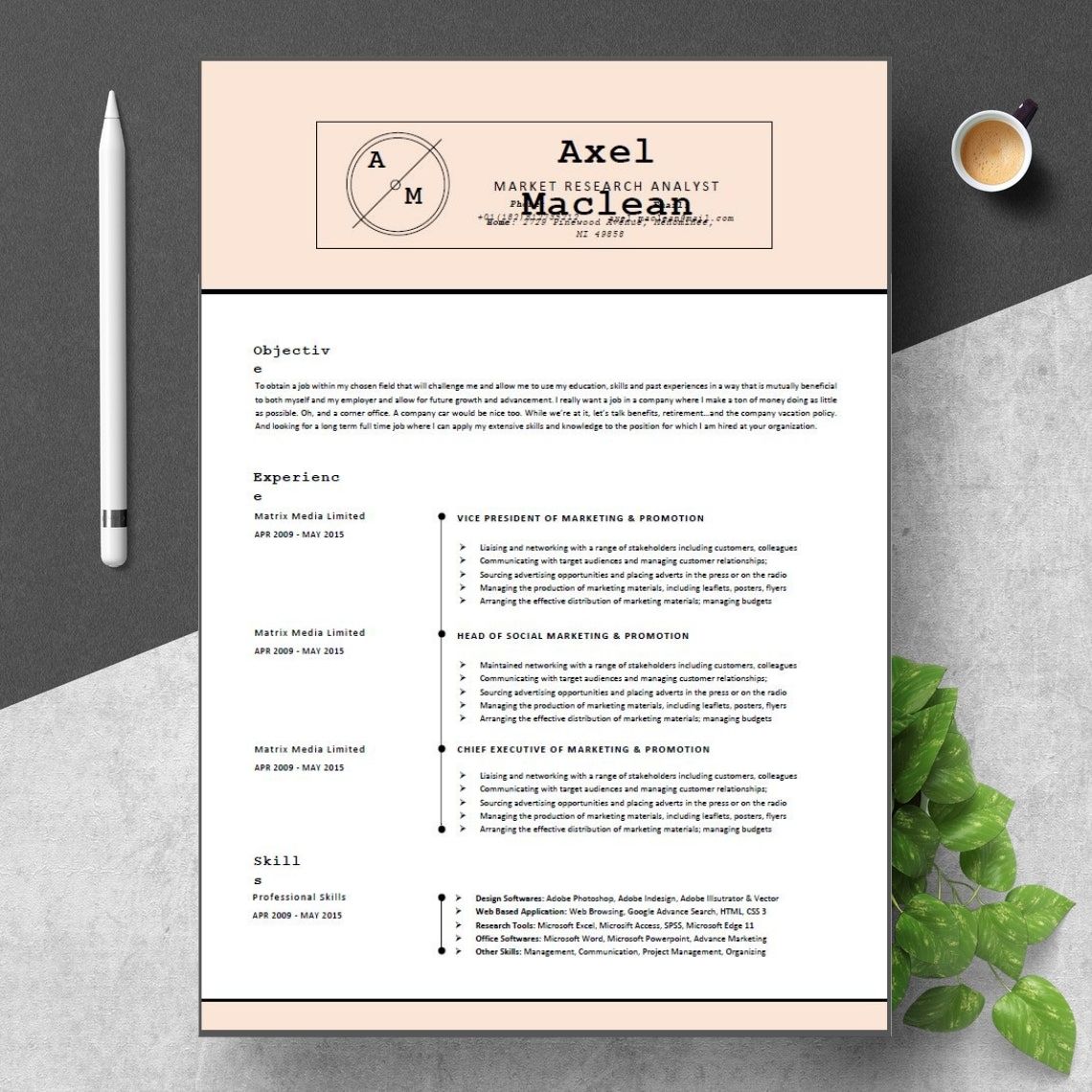 Transitional Two Pages